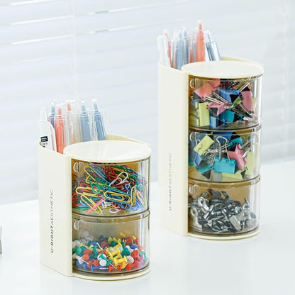 FABROK 2-Layer Clear Hair Accessories Organizer - Image 7