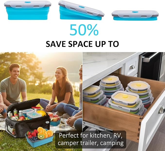 Collapsible Food Storage Containers - Image 4