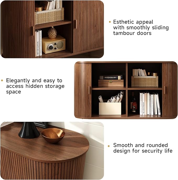 48" Sideboard Buffet Cabinet - Image 5
