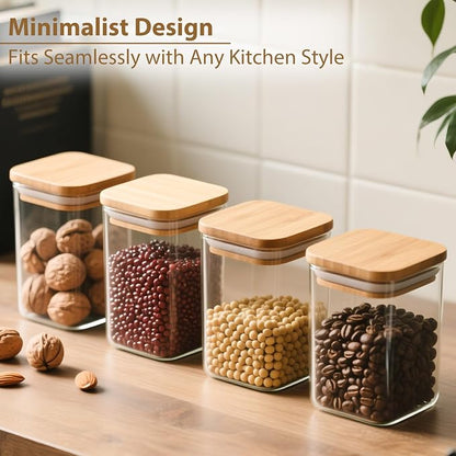 TBWIND 37oz Square Glass Storage Containers - Image 3