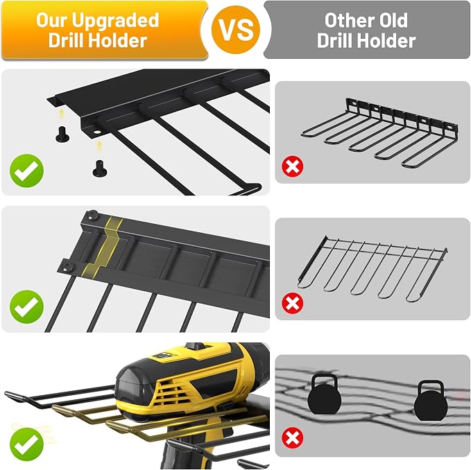 Power Tool Organizer Wall Mount - Image 4