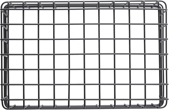 G.E.T. WB-964-MG Rectangular Metal Storage Wire Basket - Image 4
