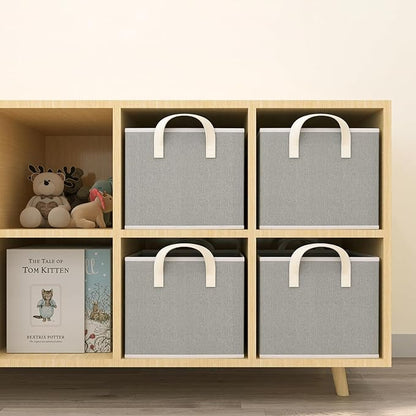 Closet Storage Bins, Fabric Closet Organizers and Storage Basket - Image 6