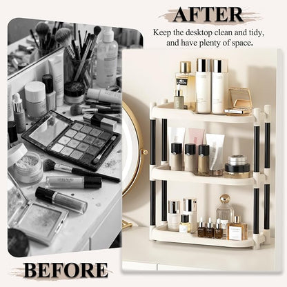 MARTY Bathroom Counter Organizer 3 Tier Makeup Organizer Countertop - Image 5
