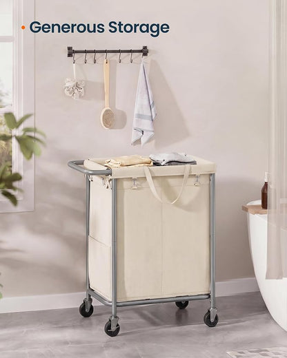 SONGMICS HOME Rolling Laundry Basket - Image 4