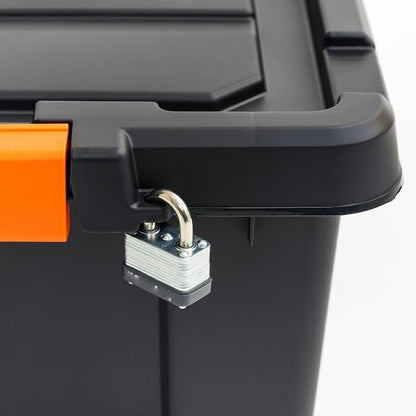 3 Gal. Heavy Duty Plastic Storage Bins - Image 3