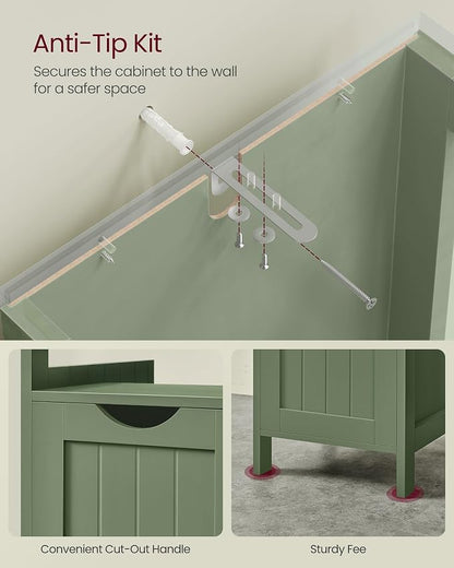 VASAGLE Storage Cabinet, Storage Organizer Rack Stand - Image 6