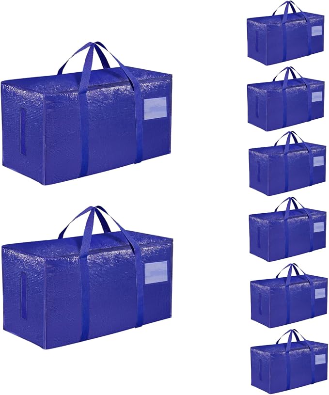 8 Pack-Extra Large Heavy Duty Moving Bags by Unknown