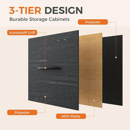 Sweetcrispy 8 Drawer Fabric Dresser - Image 5