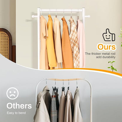 MISSLO Small Clothes Racks for Hanging Clothes Clothing Rack - Image 3