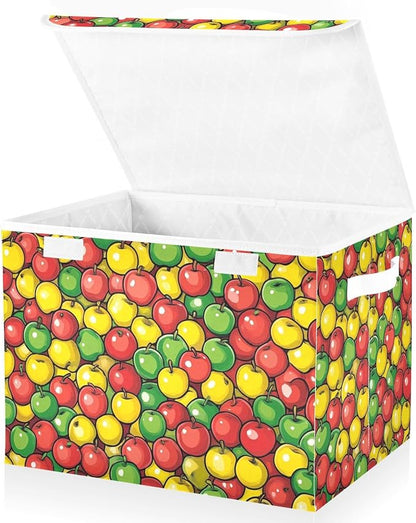Storage Bins with Lids Storage Containers Storage Box with Handles Storage - Image 2