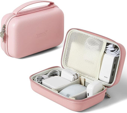 Charger Case for Macbook, Portable Tech Electronic Organizer Bag, Small Travel by Linpr