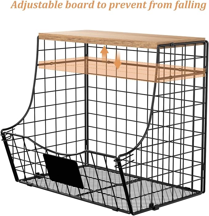 3 Pack wire Fruit Basket for Kitchen - Image 9