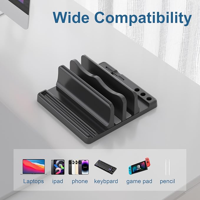 Vertical Laptop Stand Holder - Image 3