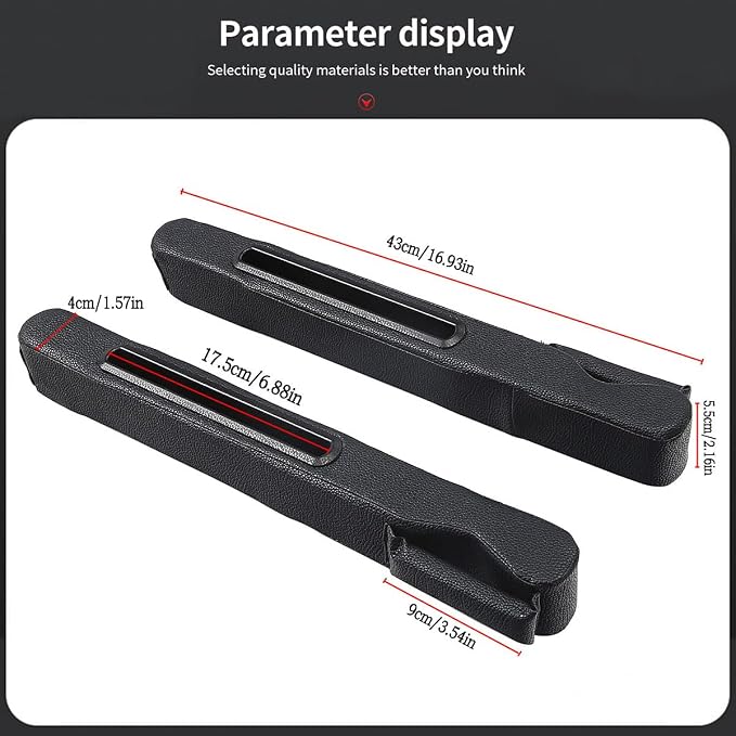 2 Pack Car Seat Gap Filler - Image 6