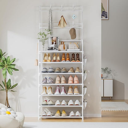 OYREL Shoe Rack 7 Tier Shoe Organizer Storage 21-28 Pairs | Closet Shoes Rack - Image 7
