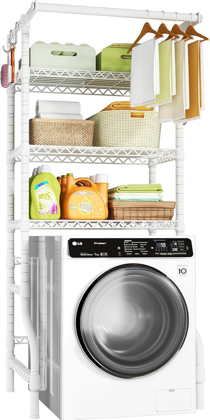 Ulif U11 Medium Over Washer and Dryer Shelves, 3 Tiers Laundry Room Storage and by Ulif
