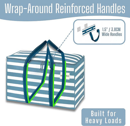VENO 10 Pack Heavy Duty Moving Bags, Extra Large Storage Bags - Image 3