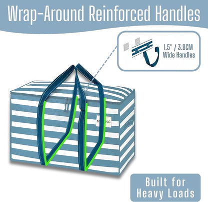 VENO 8 Pack Heavy Duty Moving Bags, Extra Large Storage Bags - Image 3