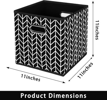 Fabric storage bins Cubes, Fabric Cube Organizer - Image 2