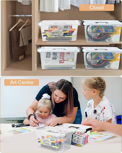 NUMIFUN Plastic Storage Bins - Image 6
