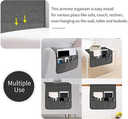 Sofa Armrest Organizer, Remote Control Holder - Image 5