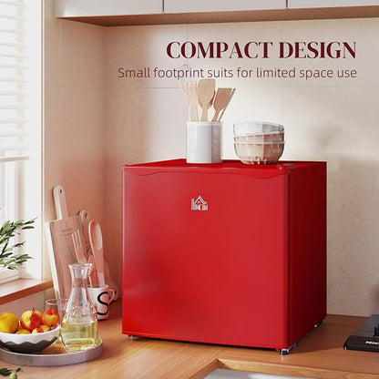 HOMCOM Mini Freezer Countertop, 1.1 Cu.Ft Compact Upright Freezer - Image 4