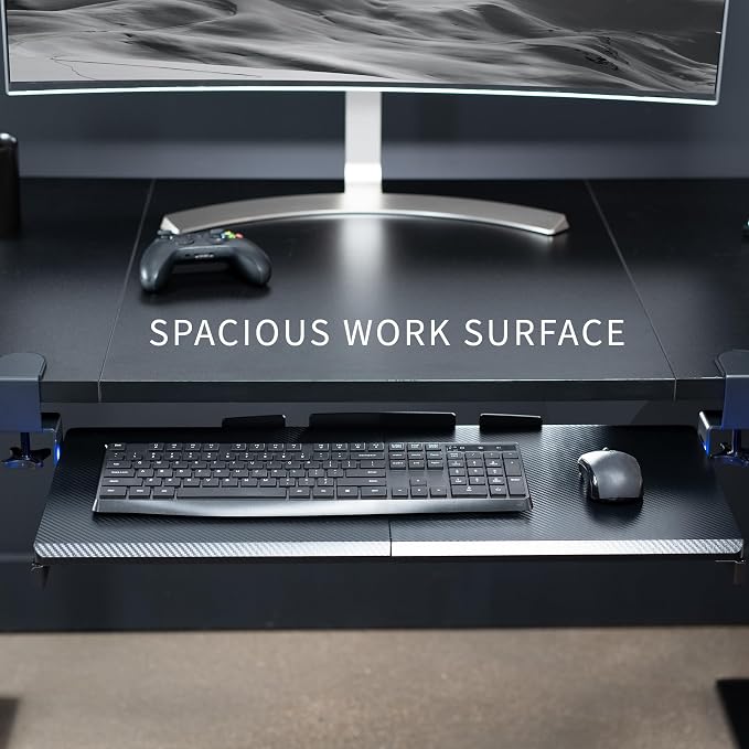 VIVO Large Under Desk Keyboard Tray - Image 6