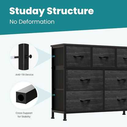 OLIXIS 7 Drawer Closet Organizer, Storage Tower - Image 7