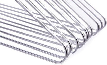 Quality Silver Aluminum Metal Coat Hangers - Image 7