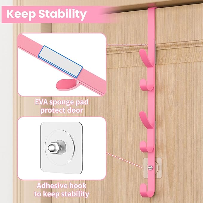 Over The Door Hooks, Metal Door Hooks - Image 5