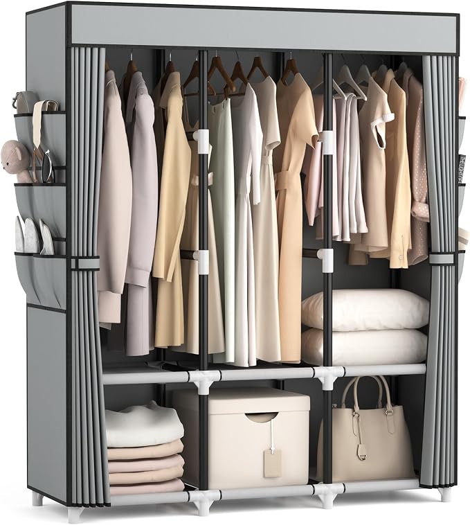 VTRIN Portable Closet Wardrobe for Hanging Clothes Closet by VTRIN