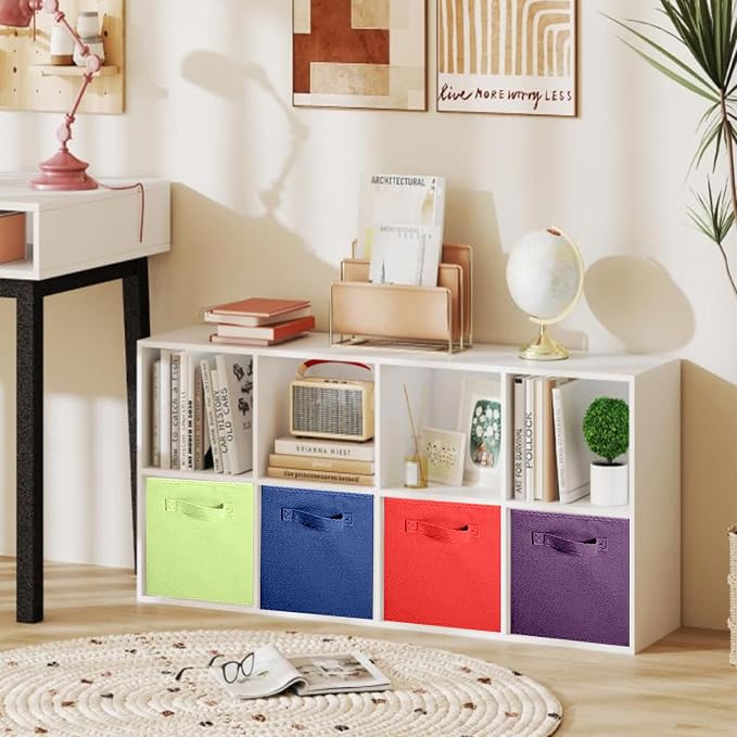 ShellKingdom Storage Bins, Foldable Fabric Storage Cubes And Cloth Storage - Image 4