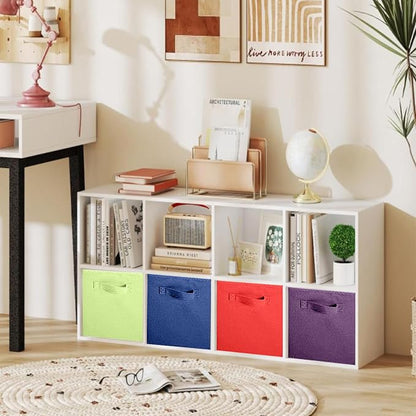ShellKingdom Storage Bins, Foldable Fabric Storage Cubes And Cloth Storage - Image 4