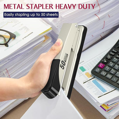 Metal Stapler Heavy Duty 50 Sheet Capacity - Image 3