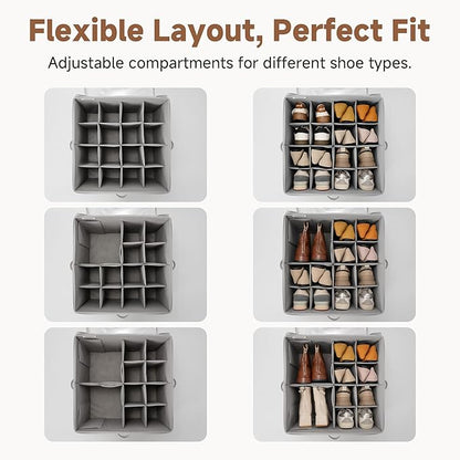 StorageWorks 2 Pack Shoe Organizer - Image 2