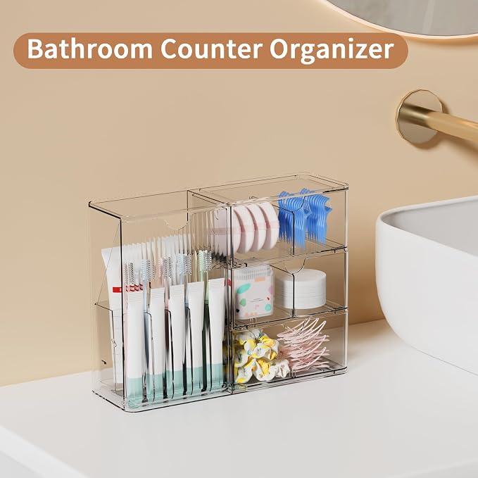 Makeup Organizer with Covered Brush Holder - Image 6