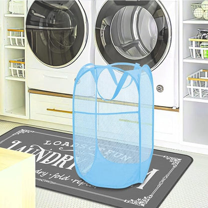 BATTOO Deluxe Strong Mesh Pop up Laundry Hamper Basket - Image 6