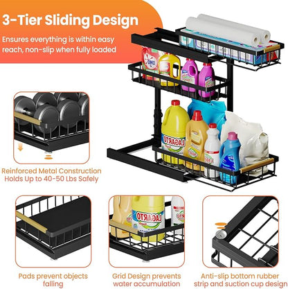 Under Sink Organizer and Storage - Image 5