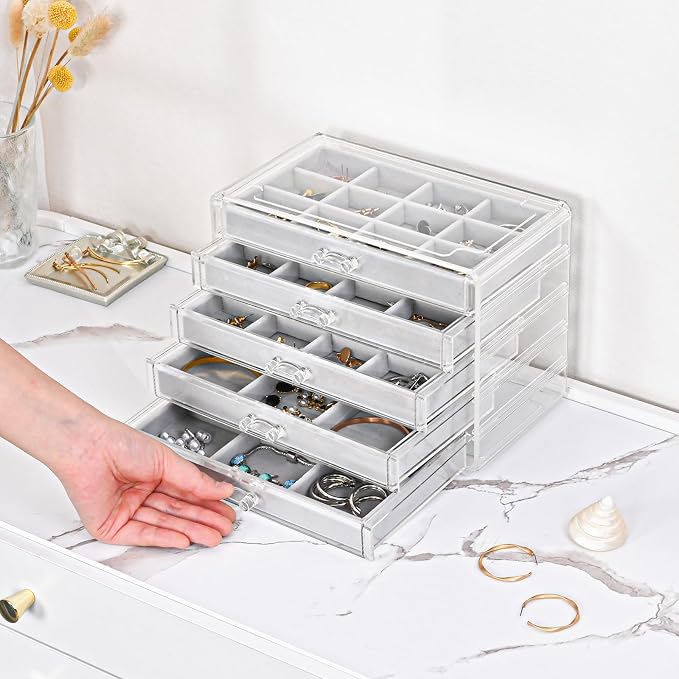 ProCase Earring Holder Organizer Jewelry Box - Image 3