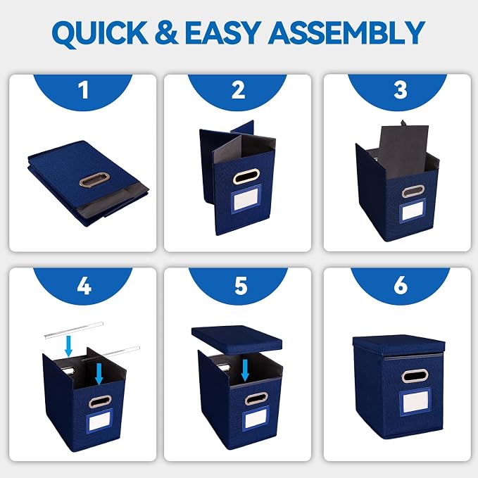 2 Pack Hanging File Folders Organizer - Image 7