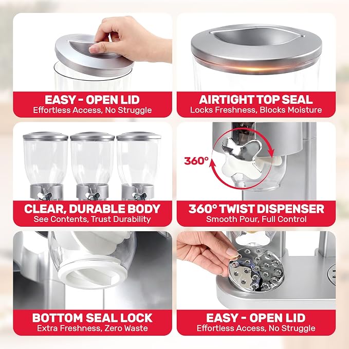 Triple Cereal Dispenser - Image 6