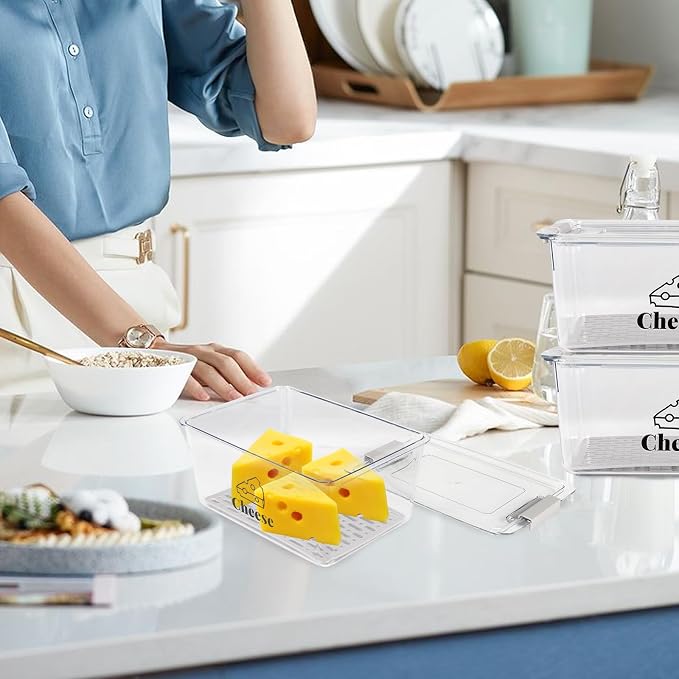 3 Pack Cheese Container Airtight - Image 5