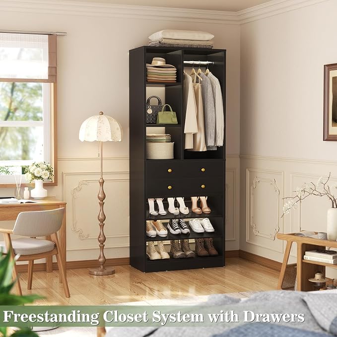 Besiost Small Closet System, Walk-in Closet Systems - Image 5