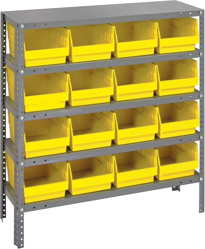 Quantum Storage Systems 1839-208YL Store More Steel Shelving Unit by QuantumStorageSystems