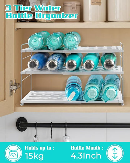 Cirhy Adjustable Water Bottle Organizer Holder - Image 7