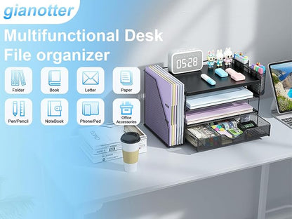 gianotter Wood Desk Organizers and Accessories - Image 3