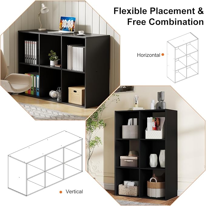 Sweetcrispy 6 Cube Storage Organizer - Image 4