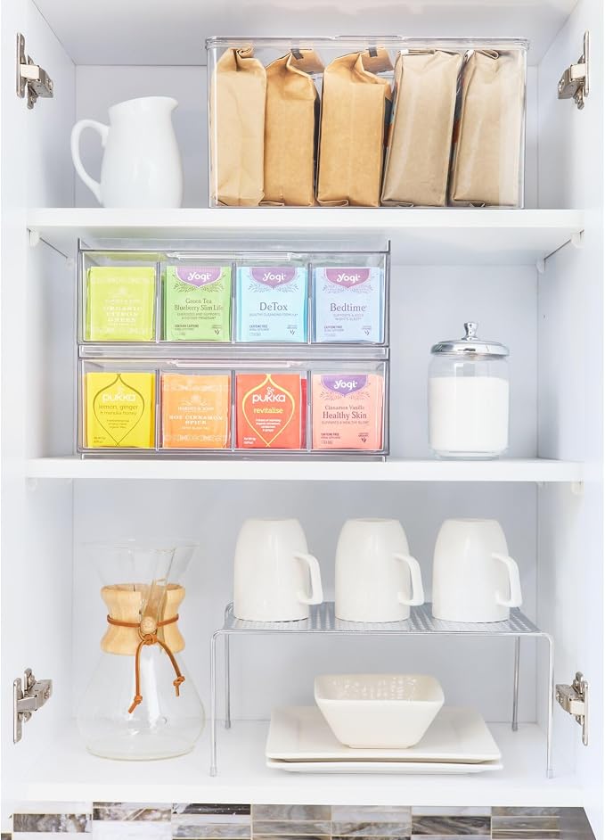 iDesign XL Tea Bag Organizer, 4-Section | - Image 5