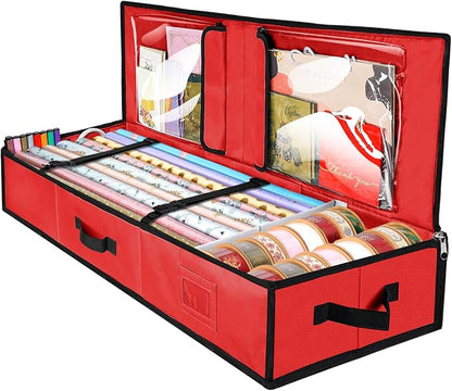 BALEINE Wrapping Paper Storage Organizer, Holiday Accessories by BALEINE